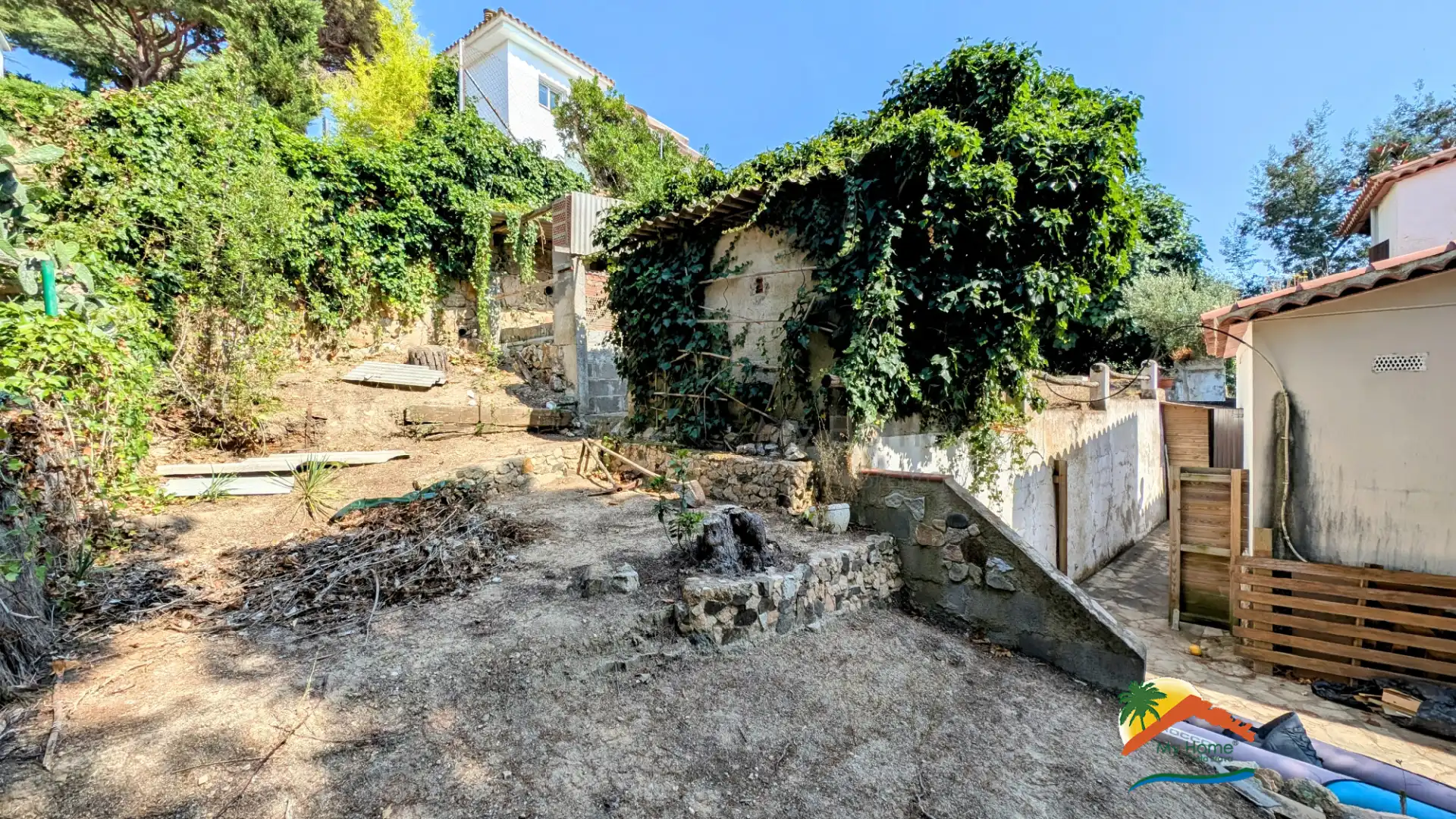 Jardín de Casa o chalet en venta en Lloret de Mar con Calefacción, Jardín privado y Parquet