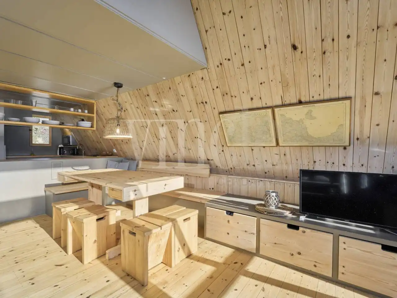 Sala de estar de Casa o chalet en venta en Bolvir con Calefacción, Jardín privado y Parquet