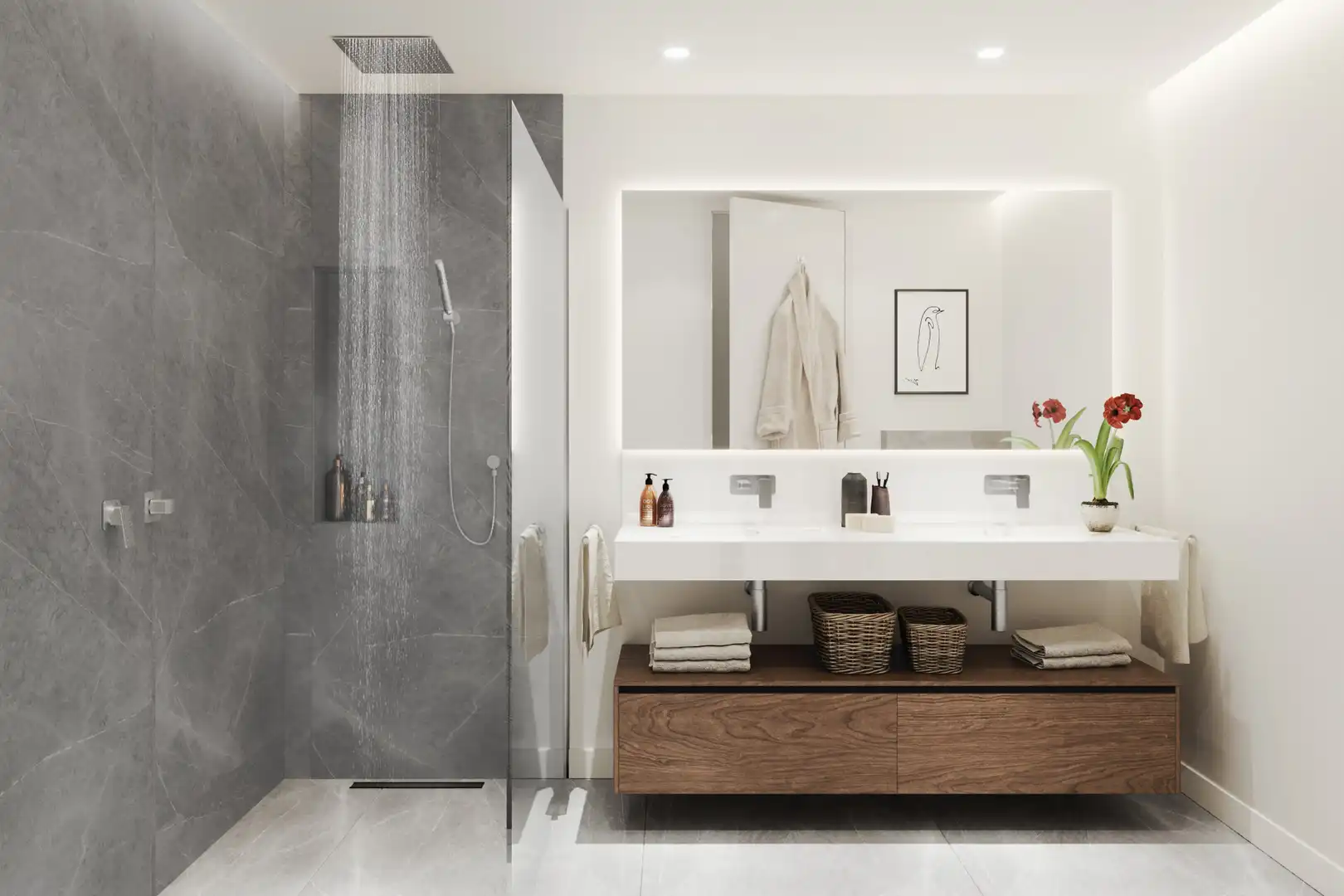 Bathroom of Attic for sale in Estepona  with Air Conditioner, Heating and Terrace