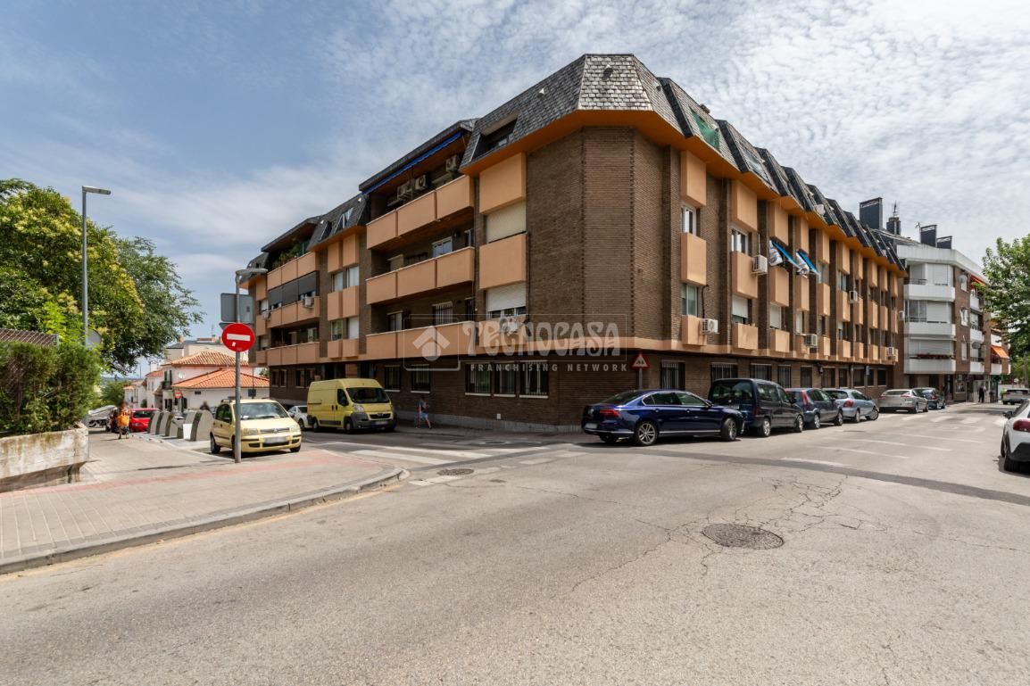 Exterior view of Flat for sale in Las Rozas de Madrid  with Air Conditioner, Heating and Storage room