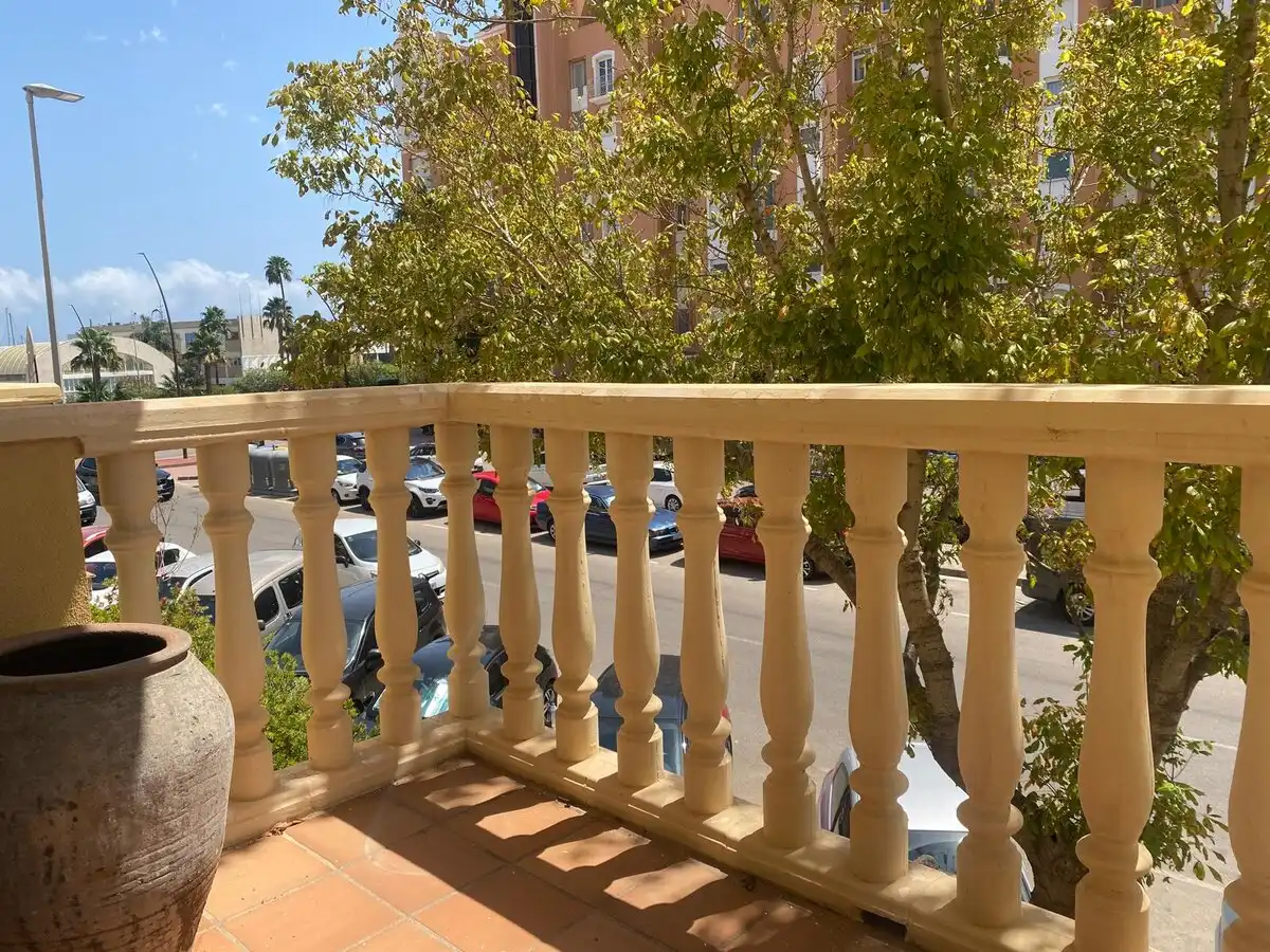 Terrassa de Pis de lloguer en Dénia amb Aire condicionat, Calefacció i Terrassa