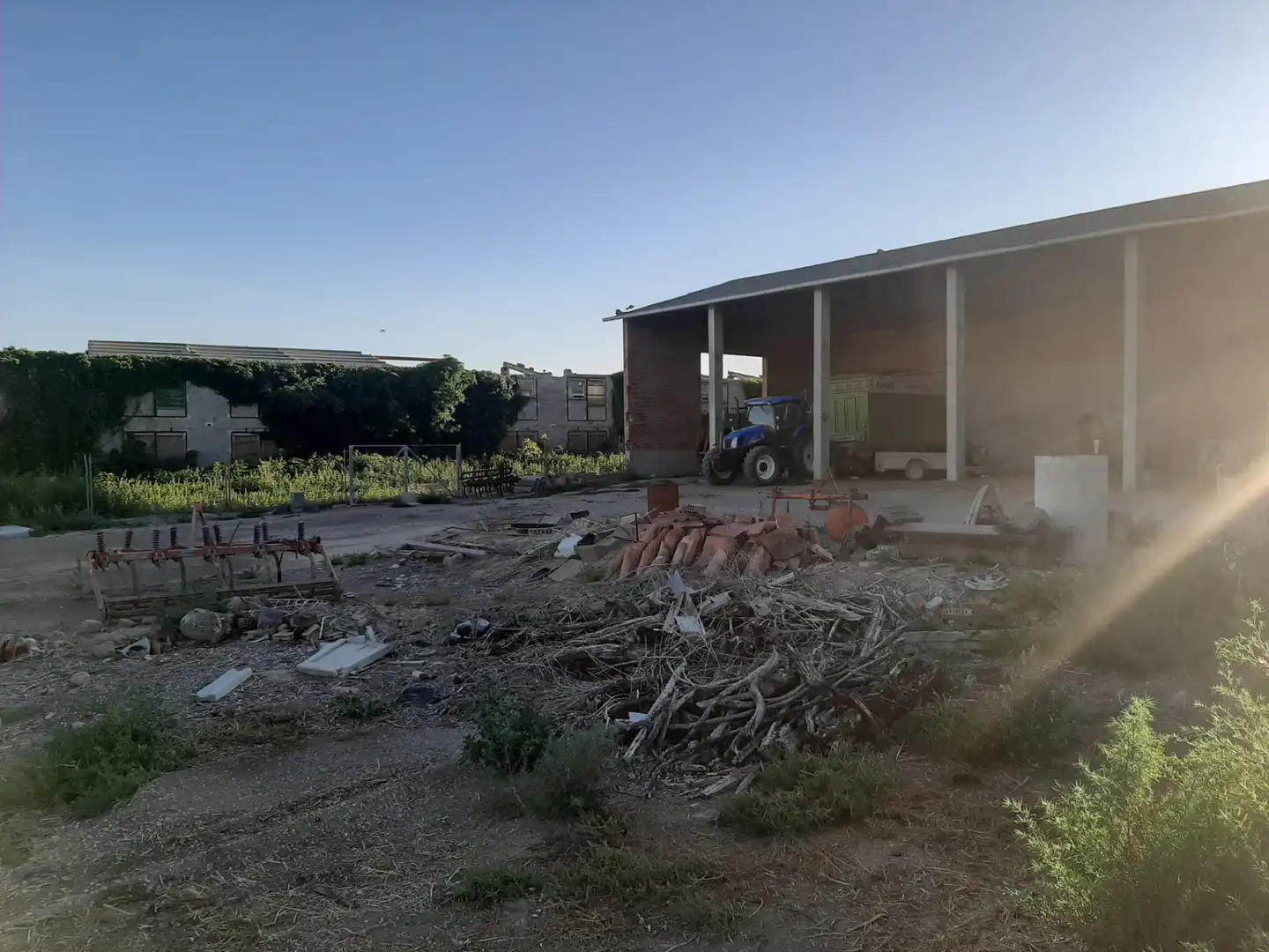Vista exterior de Terreno industrial en venta en Linyola