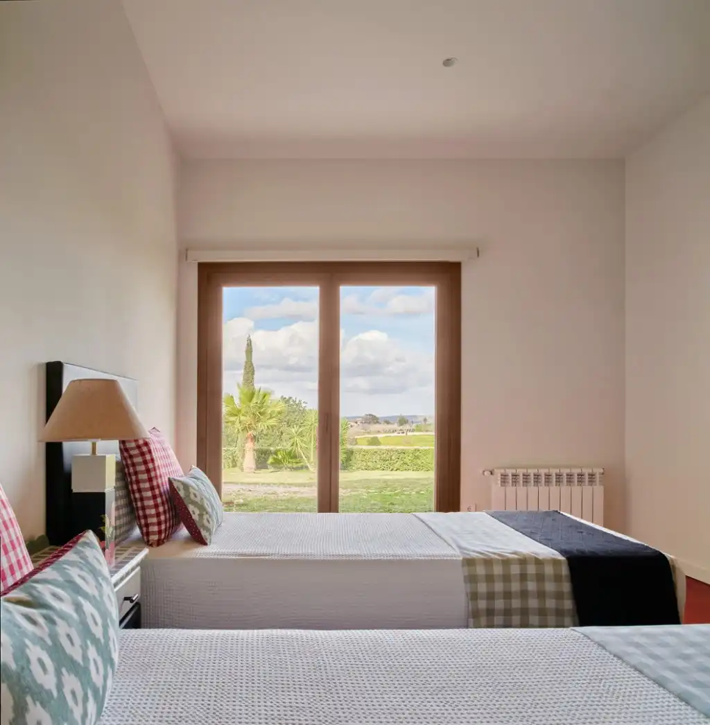 Dormitori de Casa o xalet de lloguer en Algaida amb Aire condicionat, Calefacció i Jardí privat