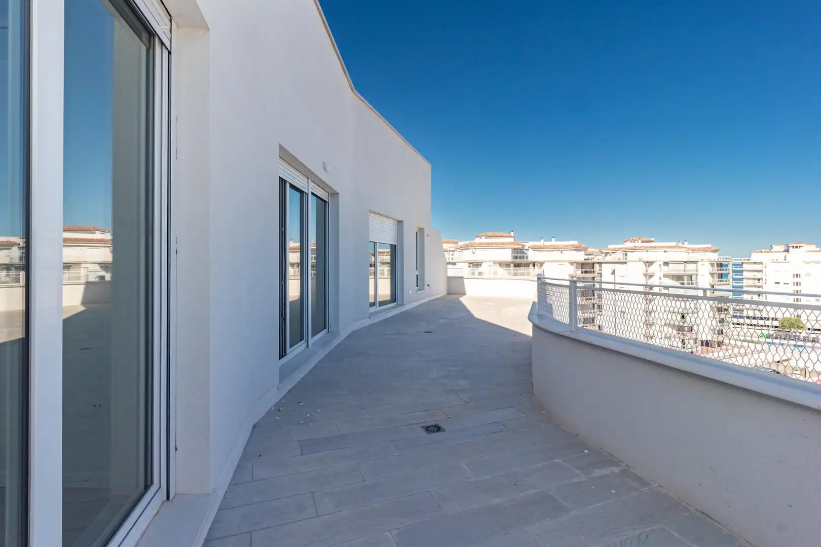 Terraza de Ático en venta en Peñíscola / Peníscola con Calefacción, Jardín privado y Terraza