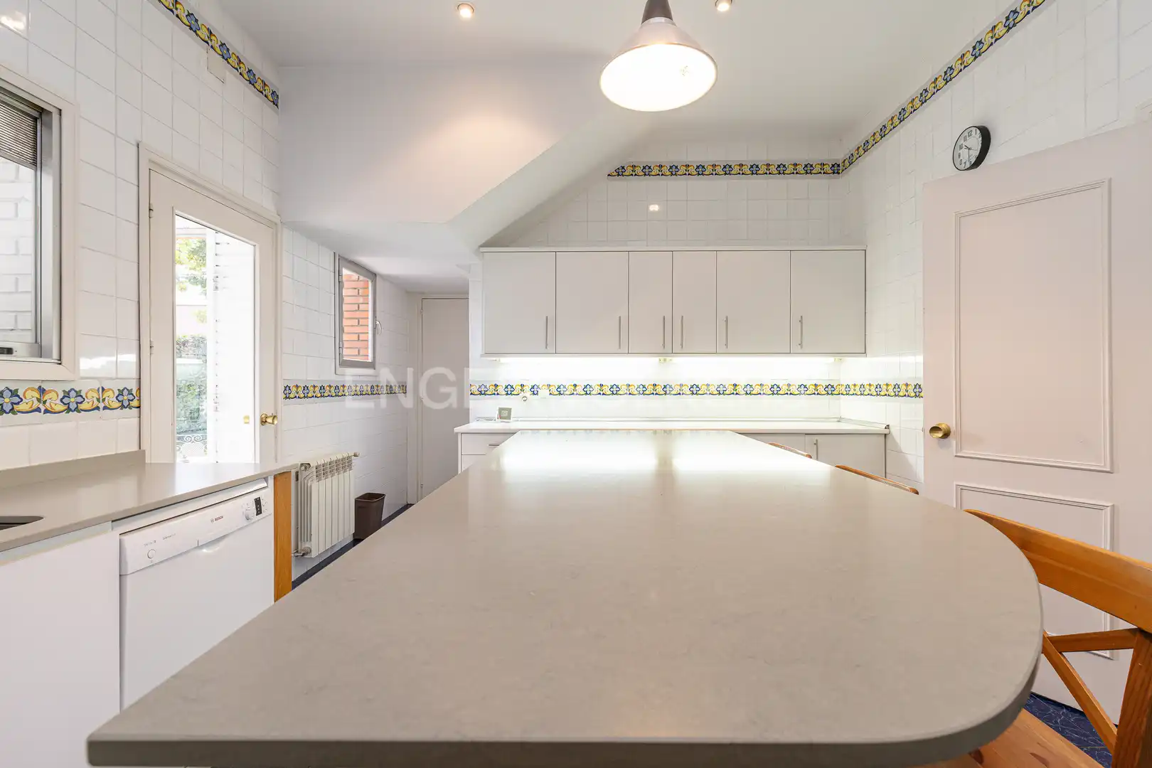 Kitchen of Houses for rent in Madrid  with Air Conditioner, Heating and Private garden