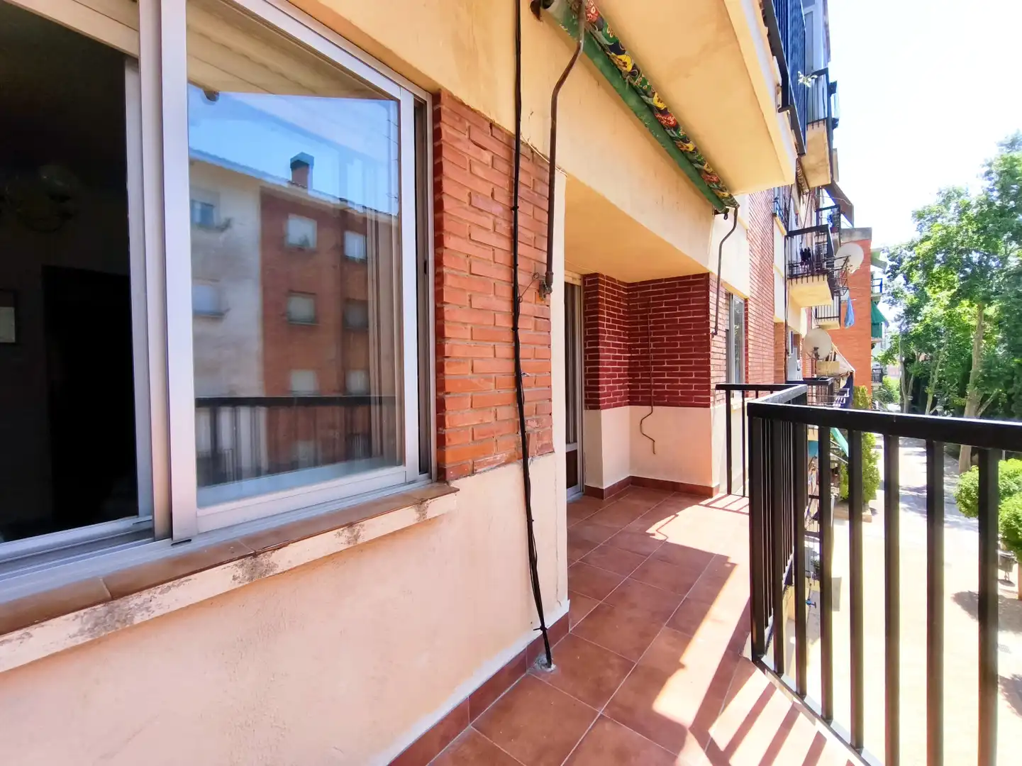 Balcony of Flat for sale in  Logroño  with Terrace and Furnished