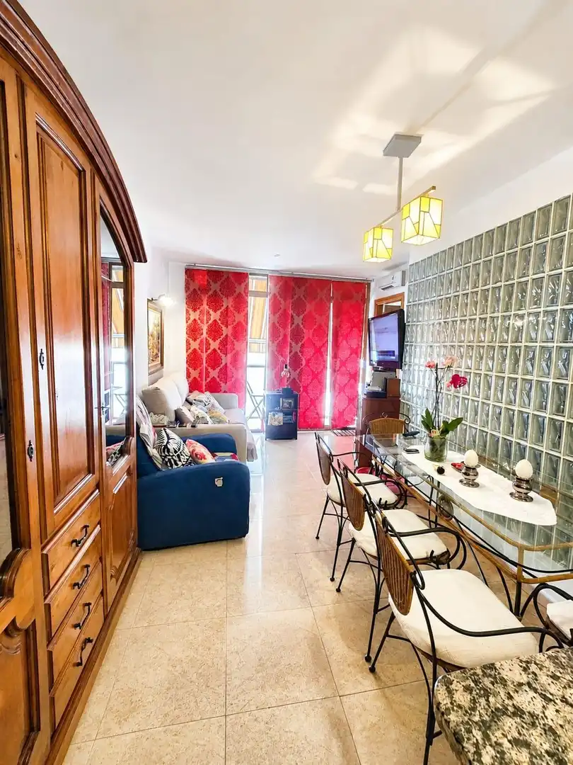 Sala d'estar de Pis en venda en  Palma de Mallorca amb Terrassa