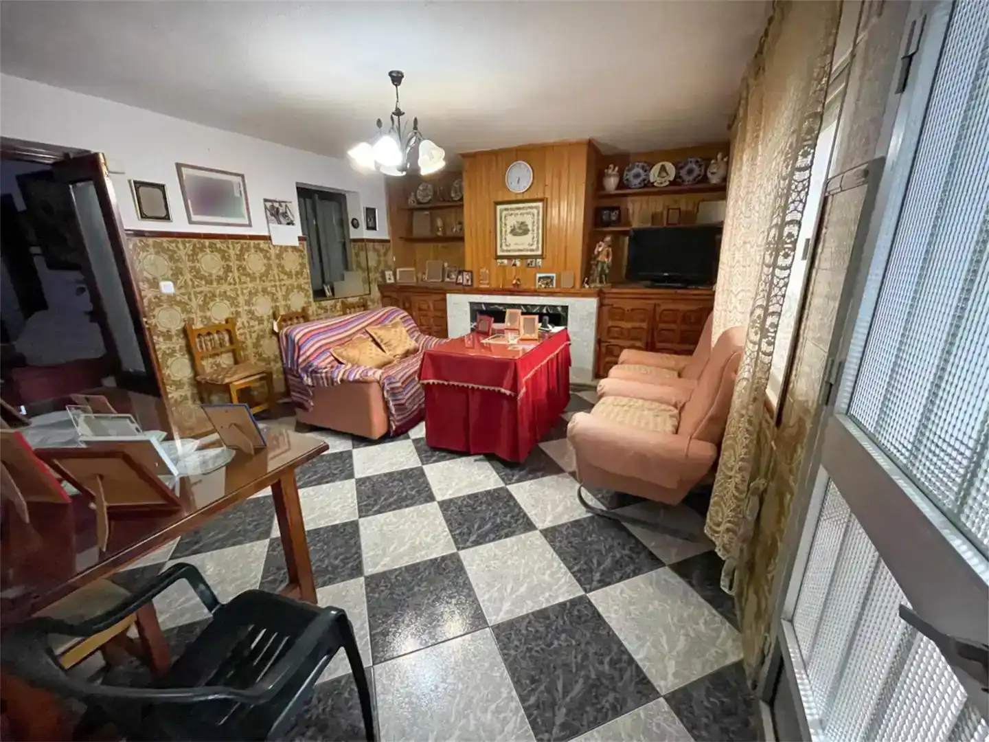 Sala d'estar de Planta baixa en venda en Valverde del Camino amb Moblat