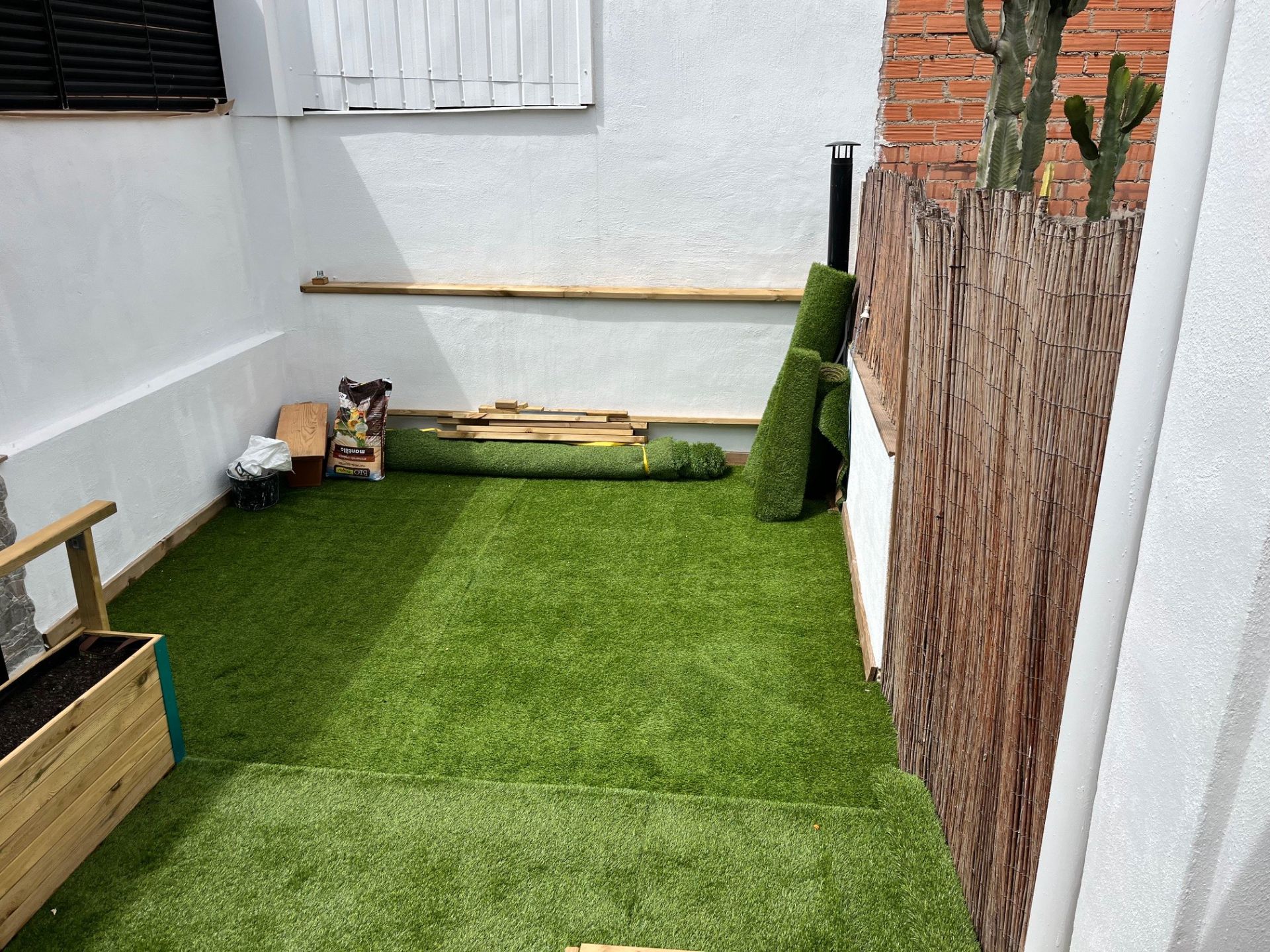 Terrace of House or chalet for sale in  Barcelona Capital  with Air Conditioner, Heating and Parquet flooring