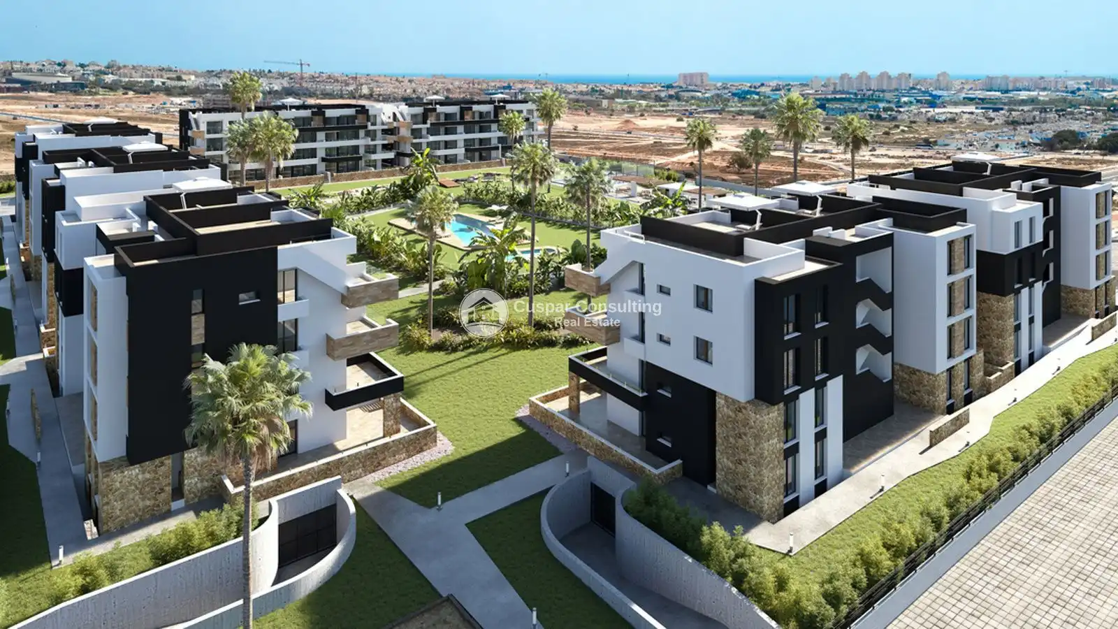 Vista exterior de Apartament en venda en Torrevieja amb Aire condicionat, Calefacció i Terrassa
