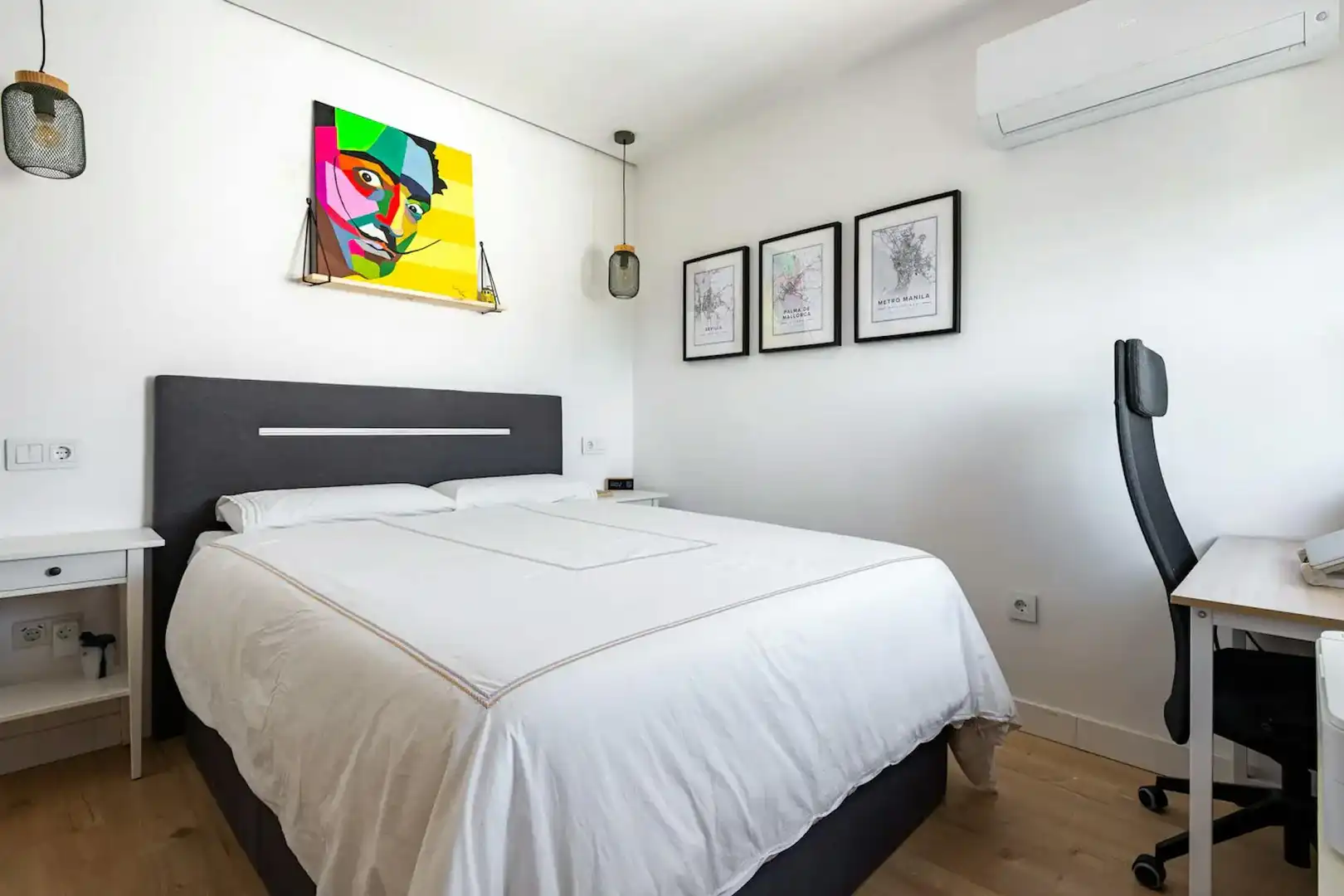 Habitación de Piso de alquiler en Sevilla con Aire acondicionado, Calefacción y Amueblado