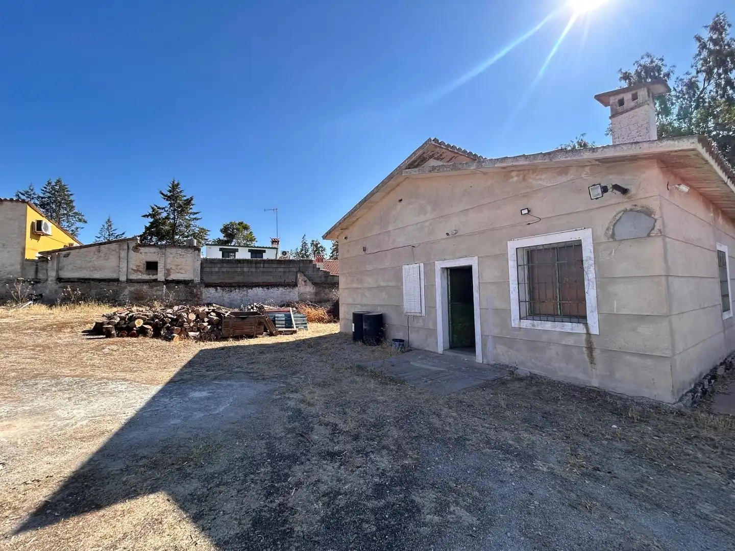 Vista exterior de Finca rústica en venta en Casar de Cáceres con Trastero