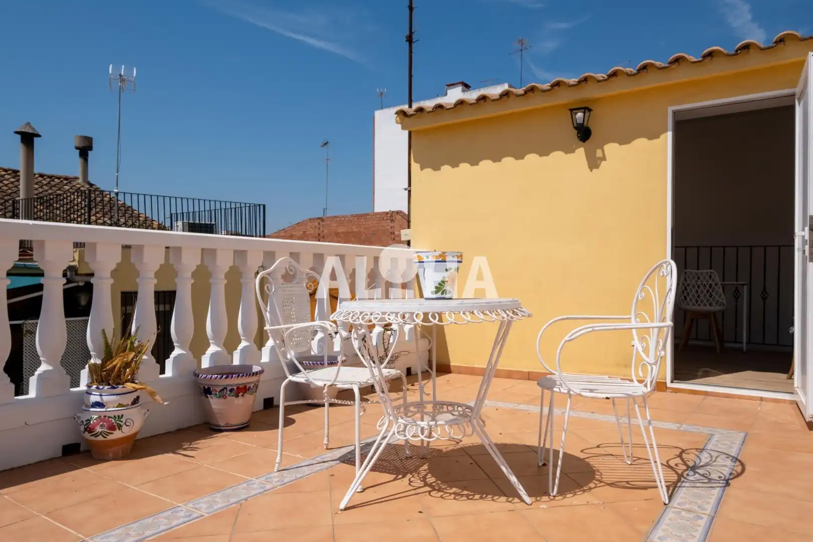 Terrace of Apartments for rent in Moncada  with Terrace and Furnished