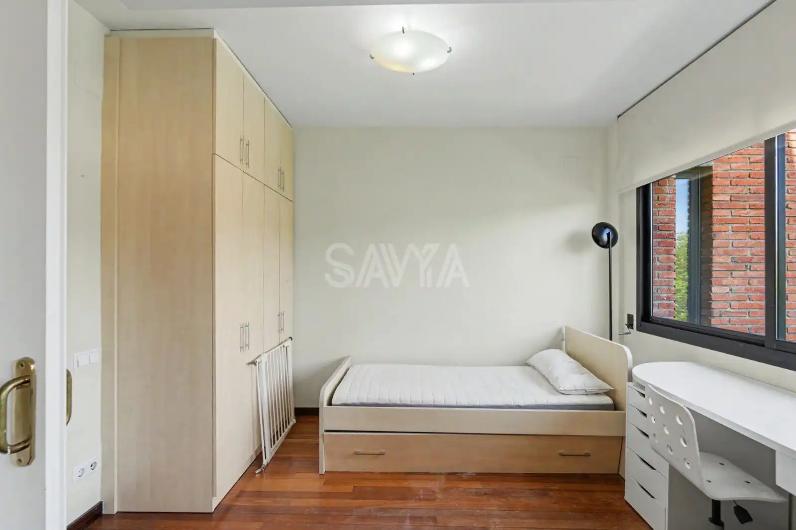 Habitación de Casa adosada de alquiler en Barcelona con Aire acondicionado, Calefacción y Parquet
