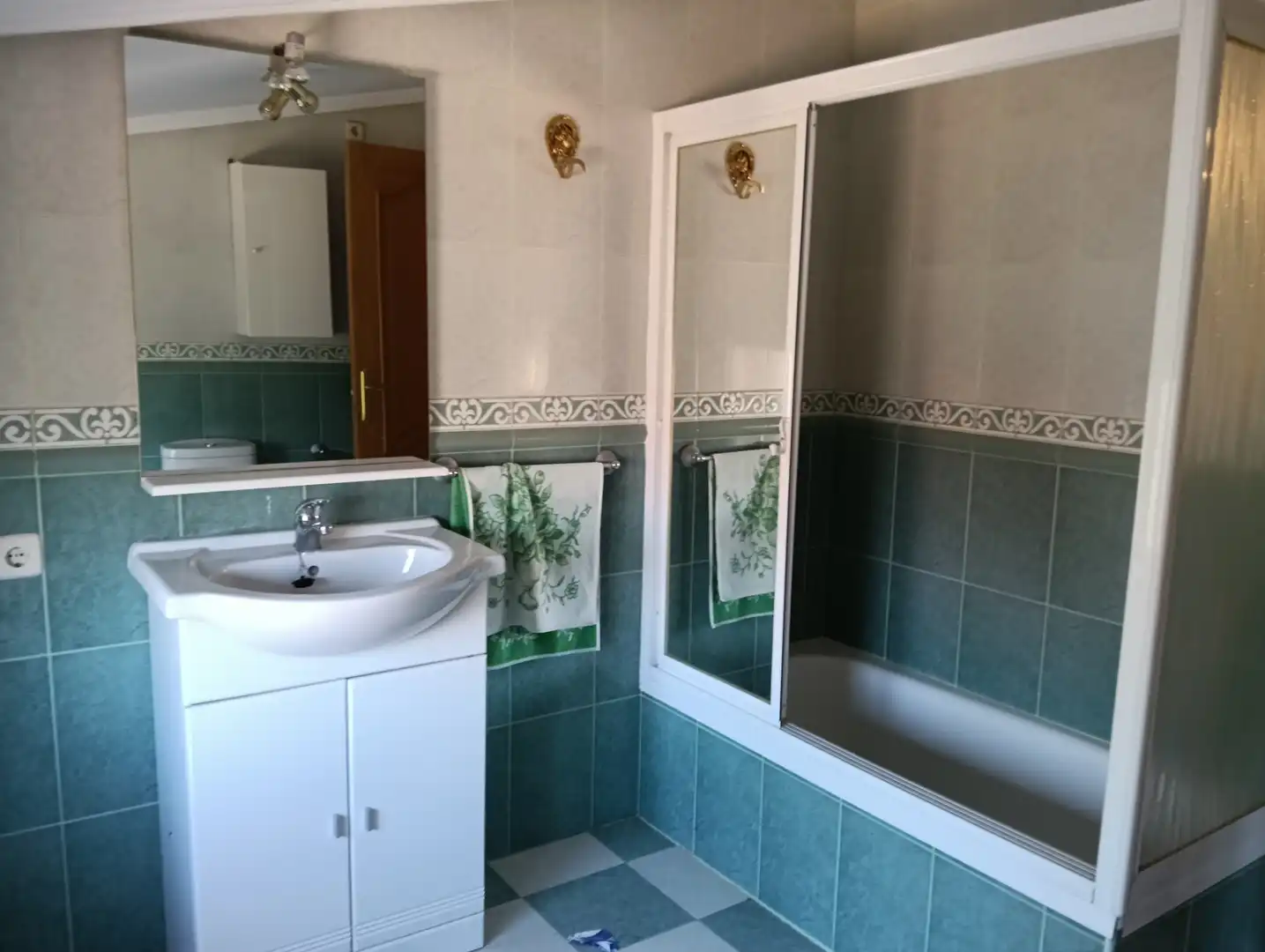 Bany de Casa o xalet en venda en Casarrubios del Monte amb Aire condicionat, Calefacció i Jardí privat