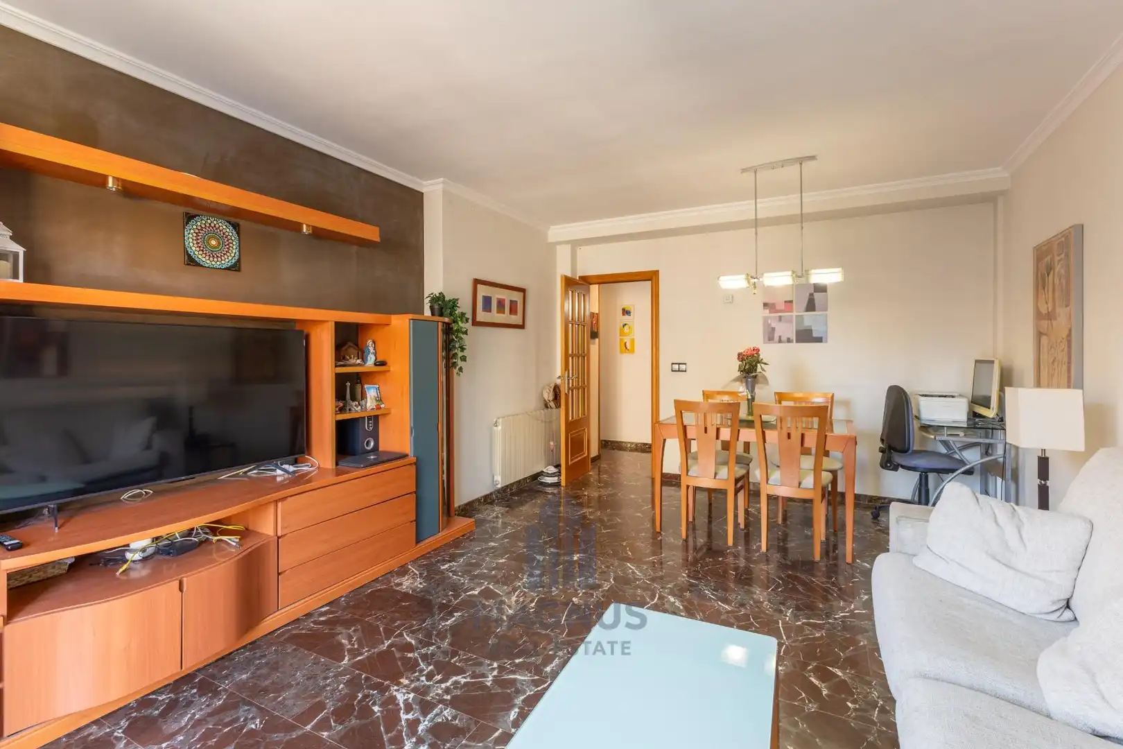Sala de estar de Piso en venta en Valencia con Aire acondicionado, Calefacción y Balcón