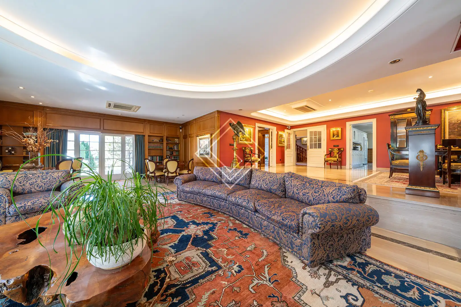 Sala de estar de Casa o chalet en venta en Algete con Aire acondicionado, Terraza y Trastero