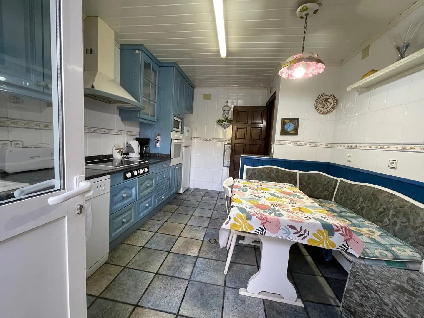 Cocina de Casa o chalet en venta en Lloret de Mar con Calefacción, Jardín privado y Terraza