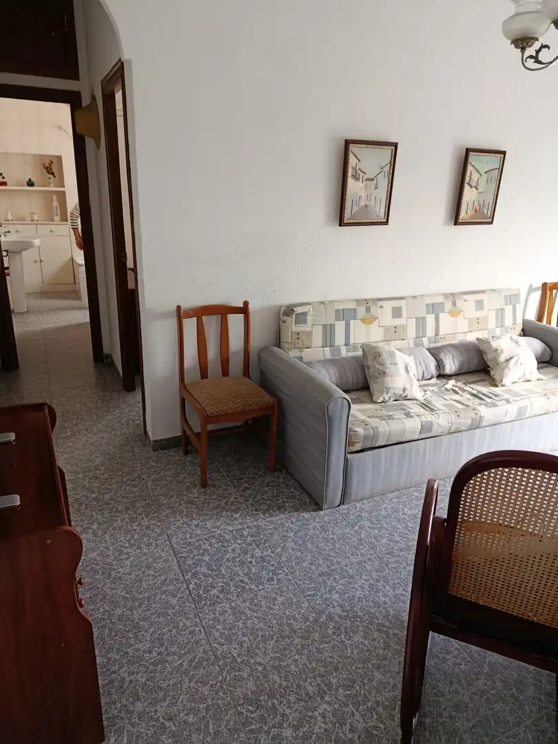 Living room of Flat for sale in La Puebla de los Infantes  with Air Conditioner, Terrace and Storage room