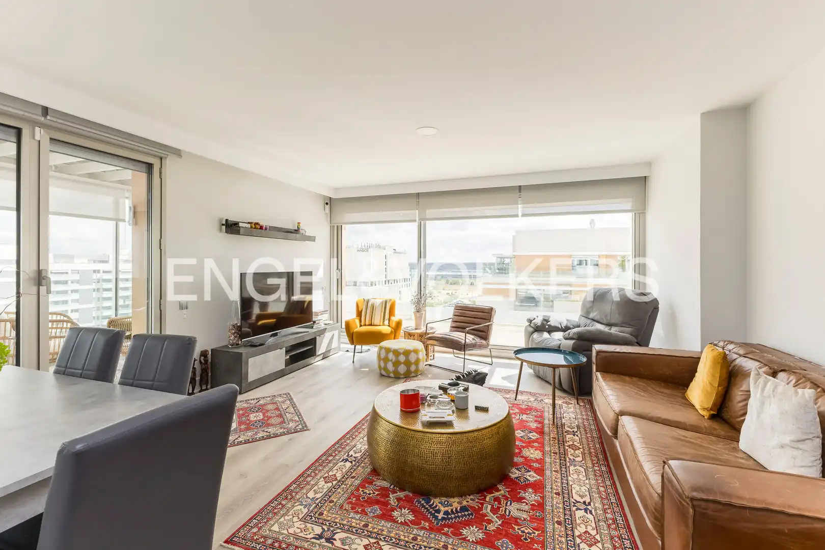 Sala de estar de Ático en venta en Madrid con Aire acondicionado, Calefacción y Terraza