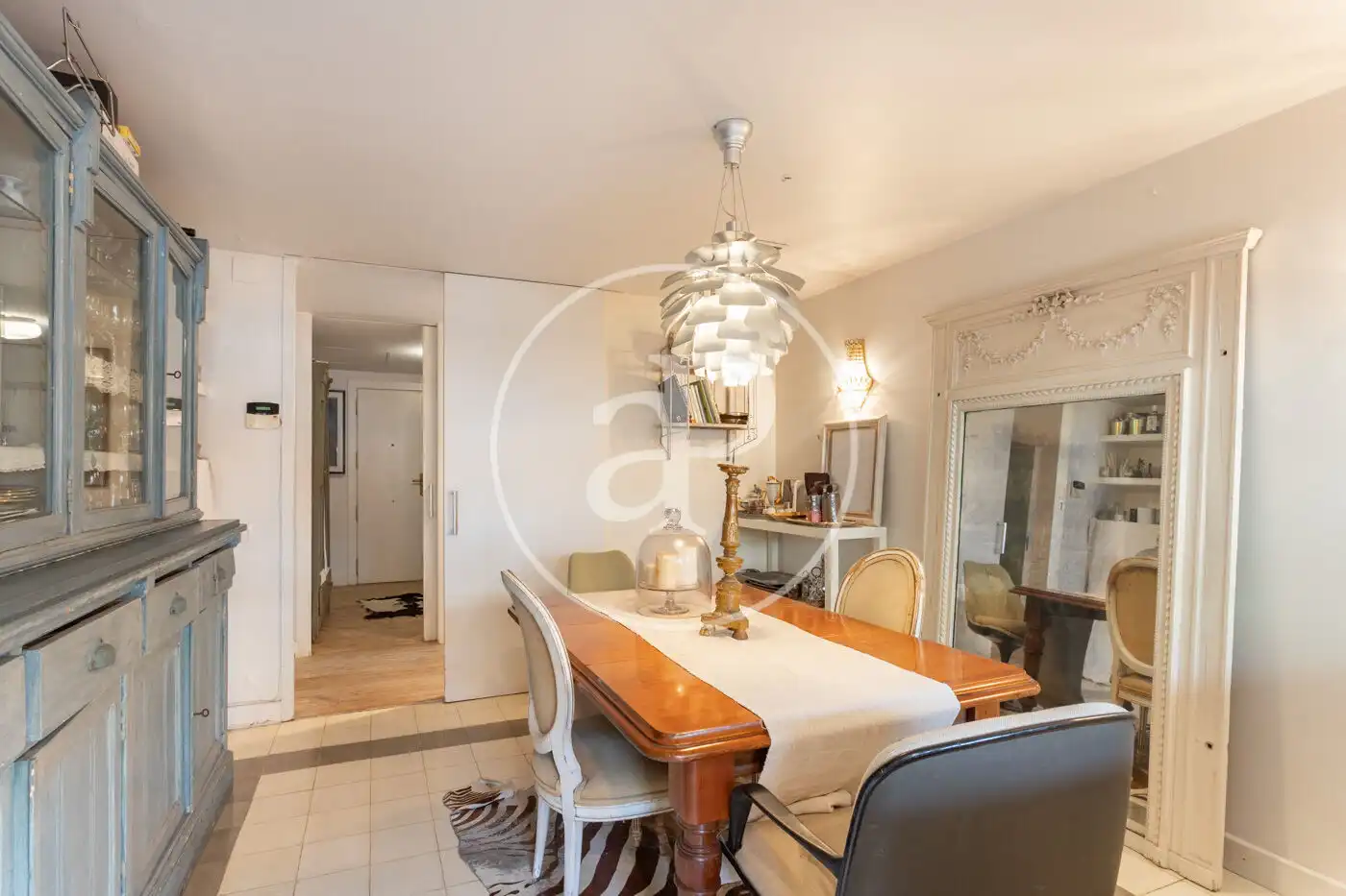 Comedor de Piso de alquiler en Barcelona con Aire acondicionado, Calefacción y Jardín privado