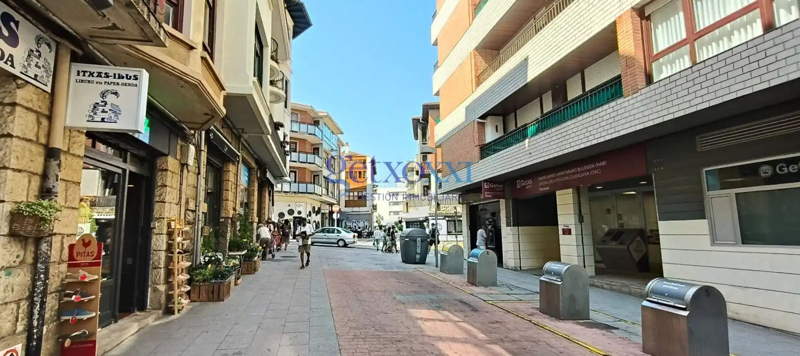 Vista exterior de Piso en venta en Getxo 