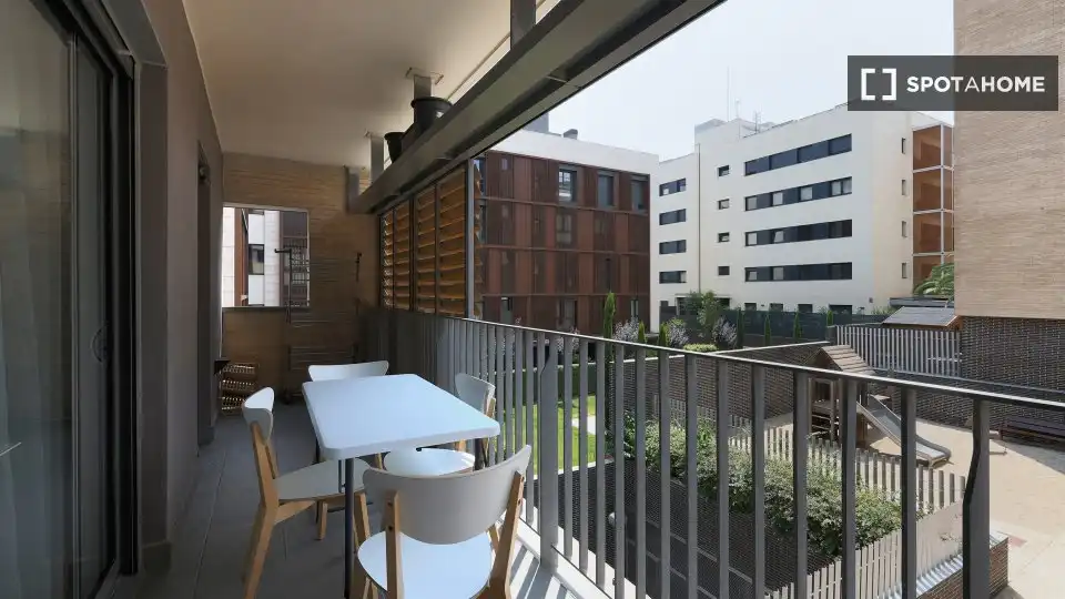 Terrace of Apartments for share in Sant Cugat del Vallès  with Air Conditioner, Terrace and Furnished