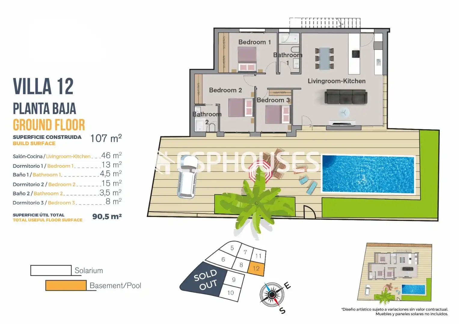 Chalet con terraza en venta en Golf Bahía, imagen 45
