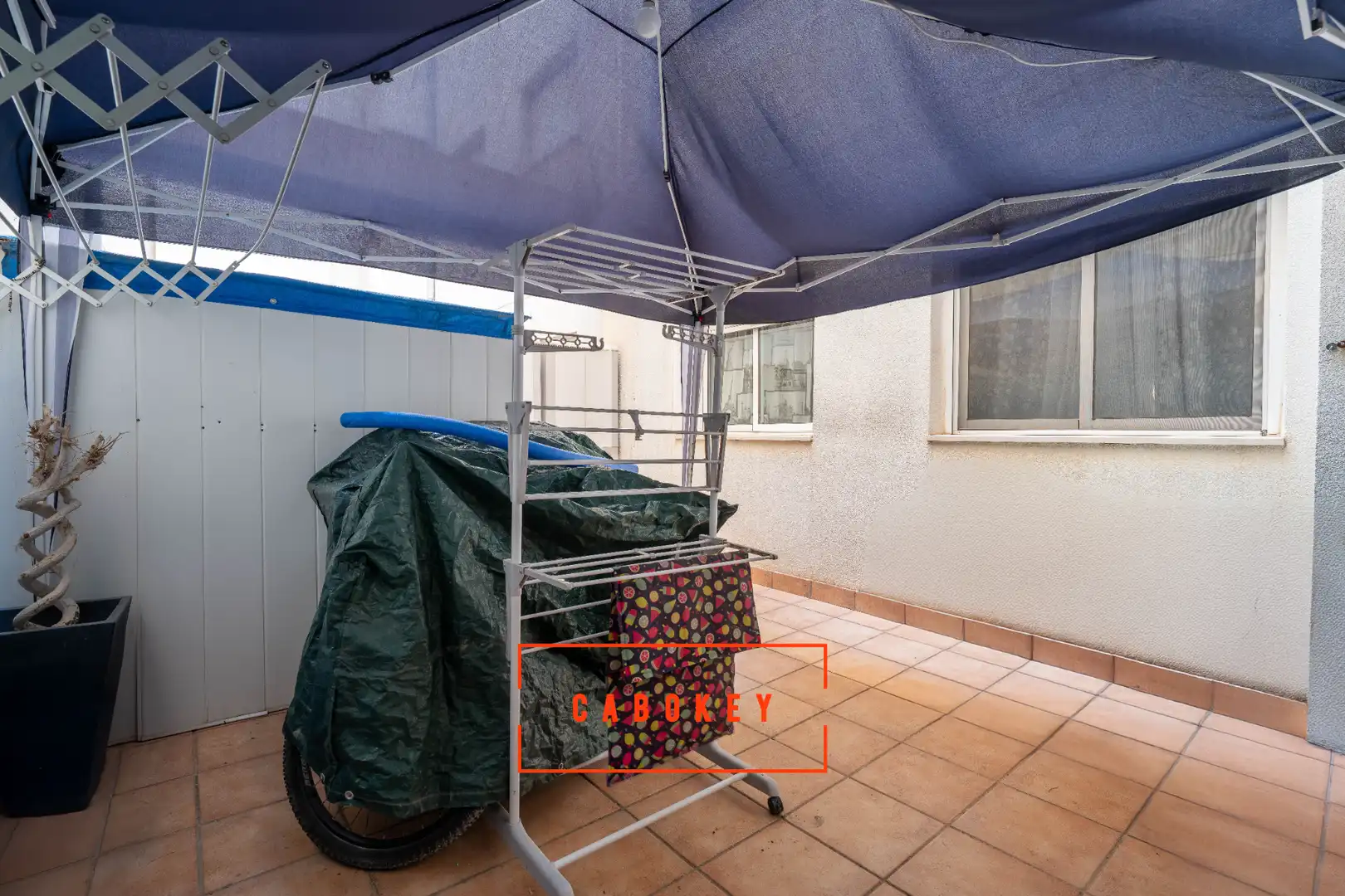 Balcony of Flat for sale in Roquetas de Mar  with Air Conditioner, Heating and Terrace