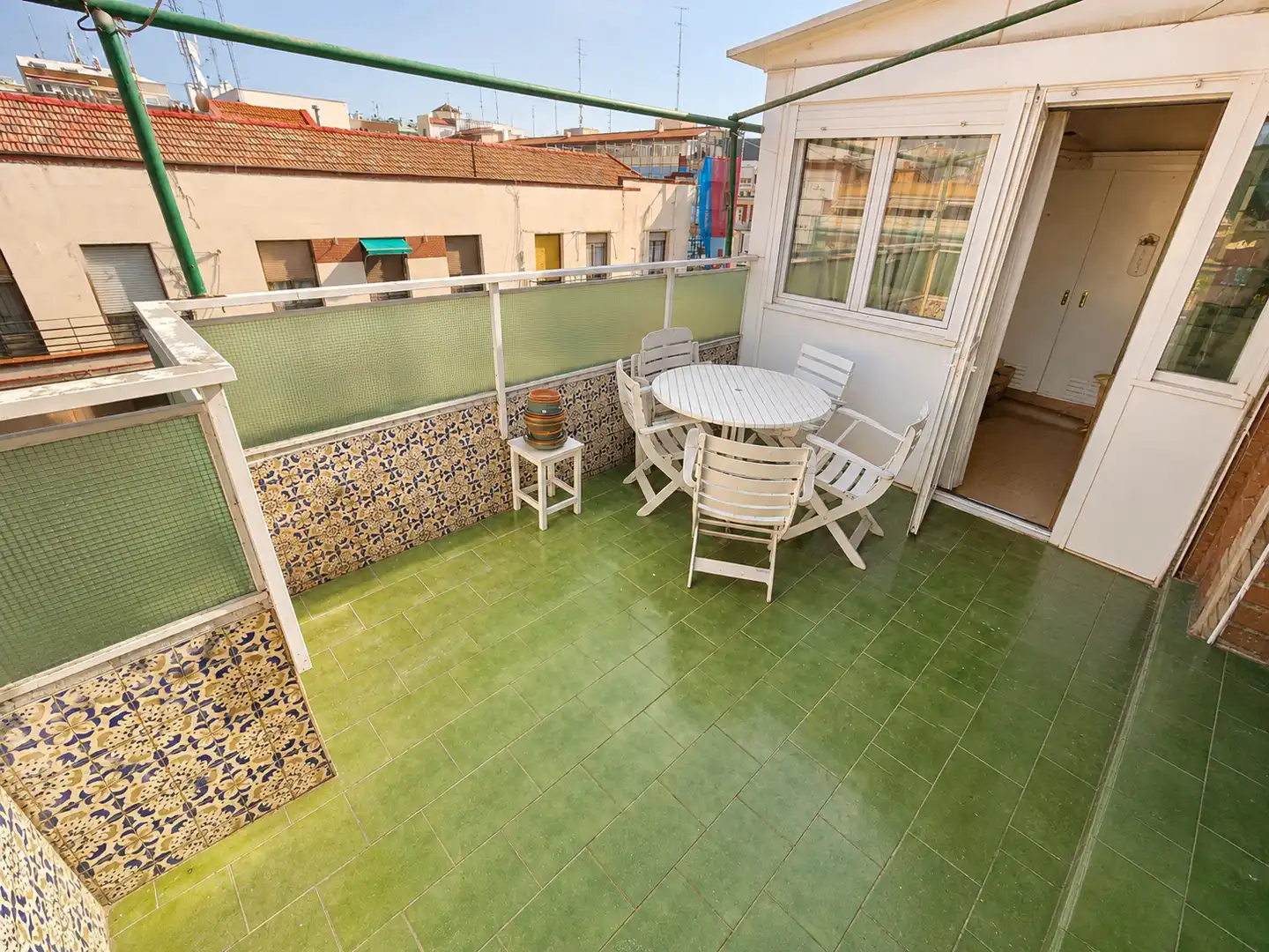 Terraza de Ático en venta en Madrid con Calefacción, Parquet y Terraza