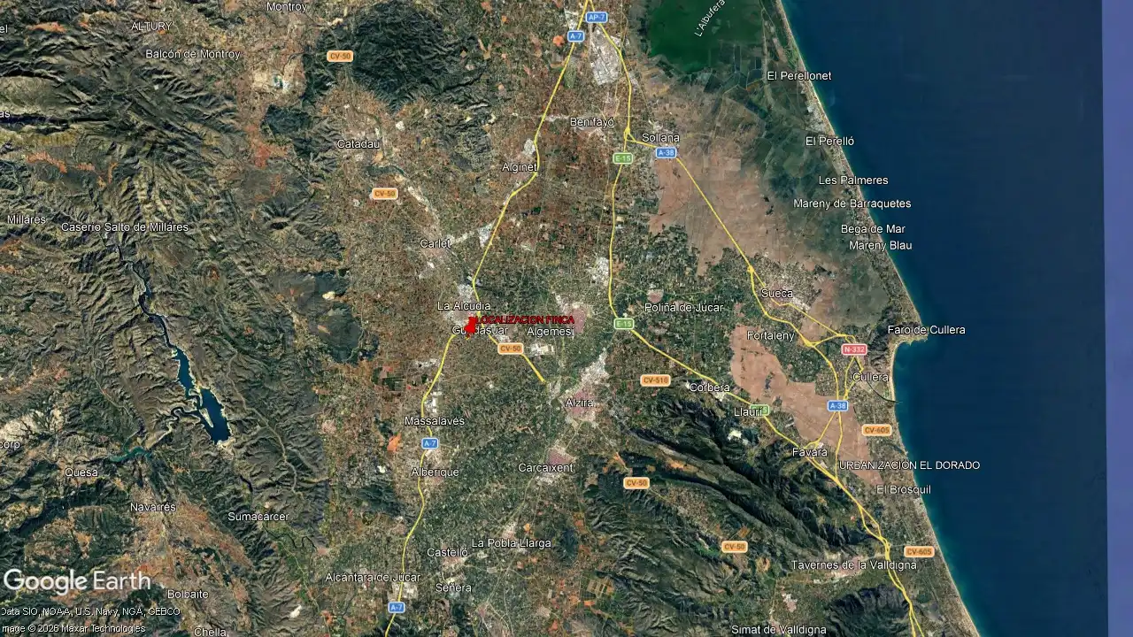 Vista exterior de Finca rústica en venta en Guadassuar