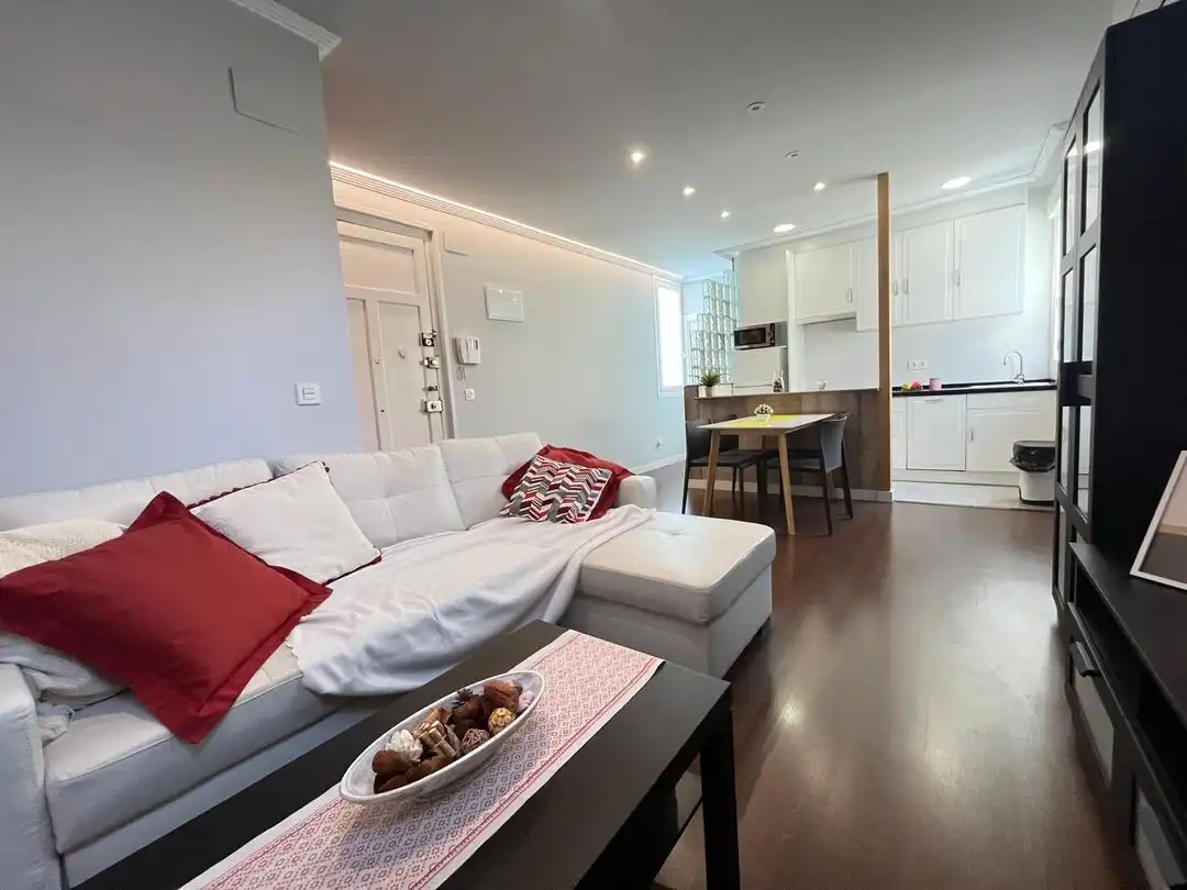 Sala de estar de Piso en venta en  Pamplona / Iruña con Aire acondicionado y Calefacción
