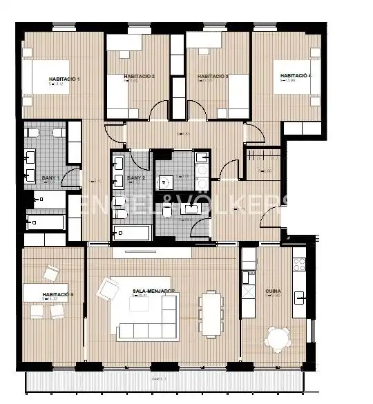 Attic for sale in Sabadell  with Air Conditioner, Heating and Parquet flooring