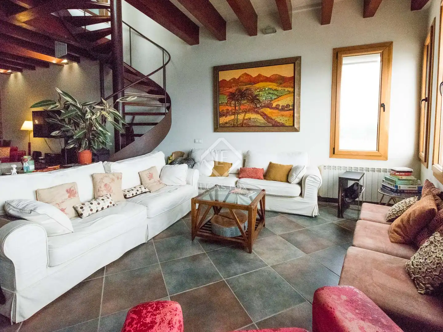 Sala d'estar de Casa o xalet en venda en Maó - Mahón amb Aire condicionat, Calefacció i Terrassa