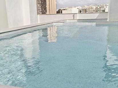 Swimming pool of Duplex to rent in Alicante / Alacant  with Air Conditioner, Heating and Terrace