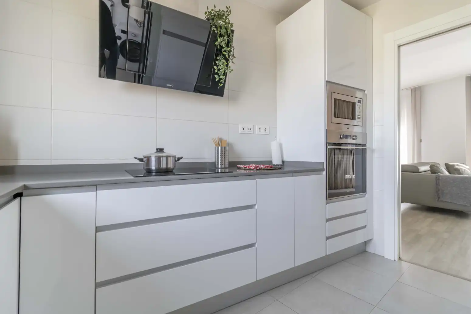 Cocina de Piso en venta en Sevilla con Aire acondicionado, Calefacción y Jardín privado