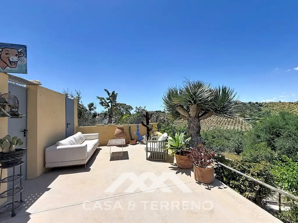 Terraza de Casa o chalet en venta en Vélez-Málaga con Aire acondicionado, Jardín privado y Terraza