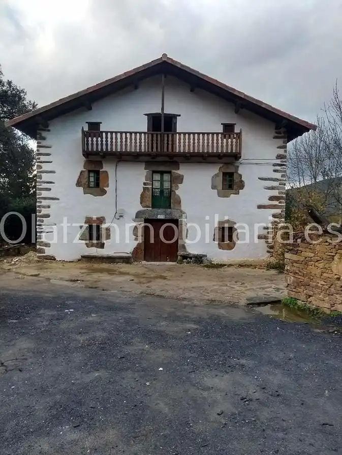 Vista exterior de Casa o chalet en venta en Laudio / Llodio con Jardín privado