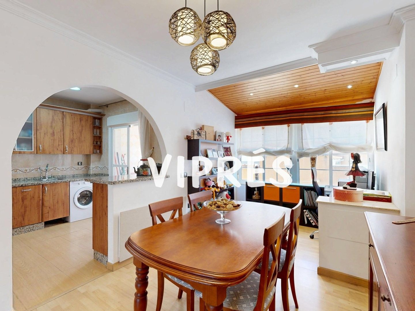 Cocina de Casa adosada en venta en Casar de Cáceres con Aire acondicionado y Calefacción