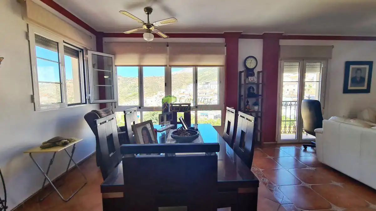 Dining room of Houses for sale in Canillas de Albaida  with Air Conditioner, Terrace and Storage room