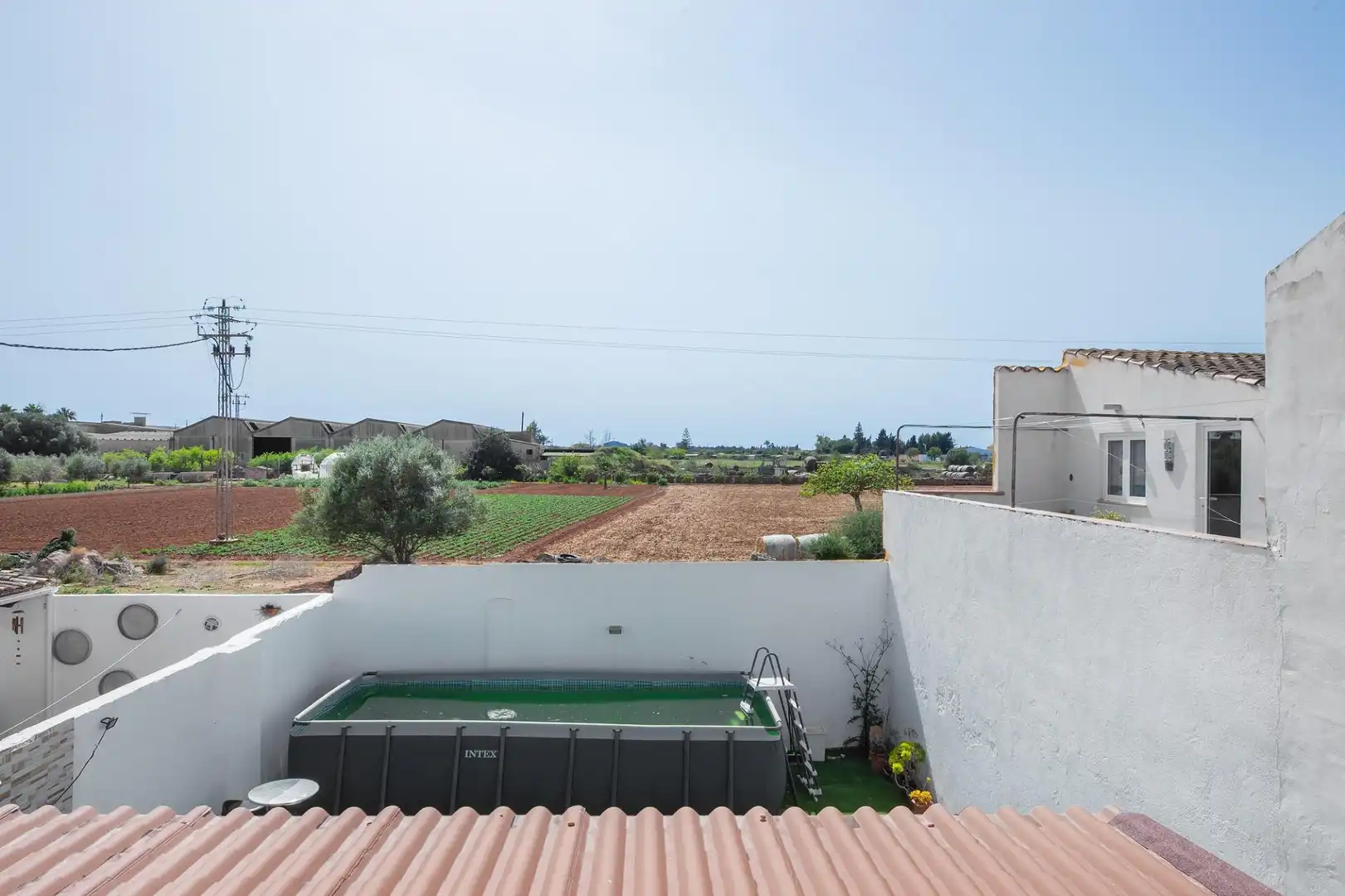 Garten von Einfamilien-Reihenhaus zur Miete in Campos mit Klimaanlage, Heizung und Parkett