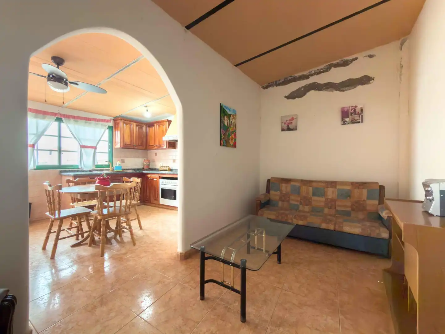 Cuina de Casa o xalet en venda en Icod de los Vinos amb Terrassa, Moblat i Balcó