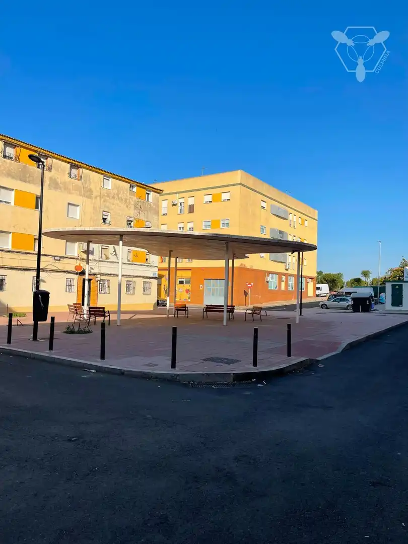 Vista exterior de Piso en venta en Huelva
