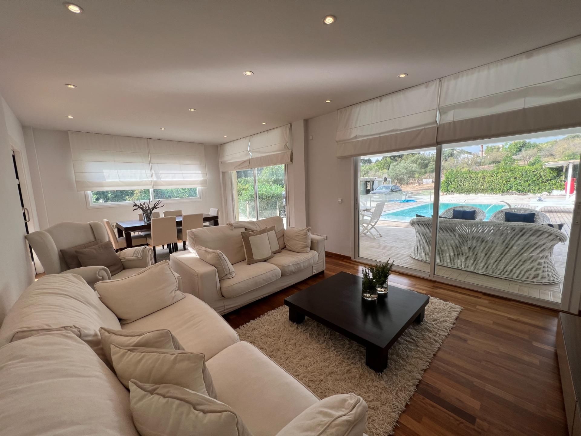 Living room of Houses for sale in Inca  with Private garden, Parquet flooring and Terrace