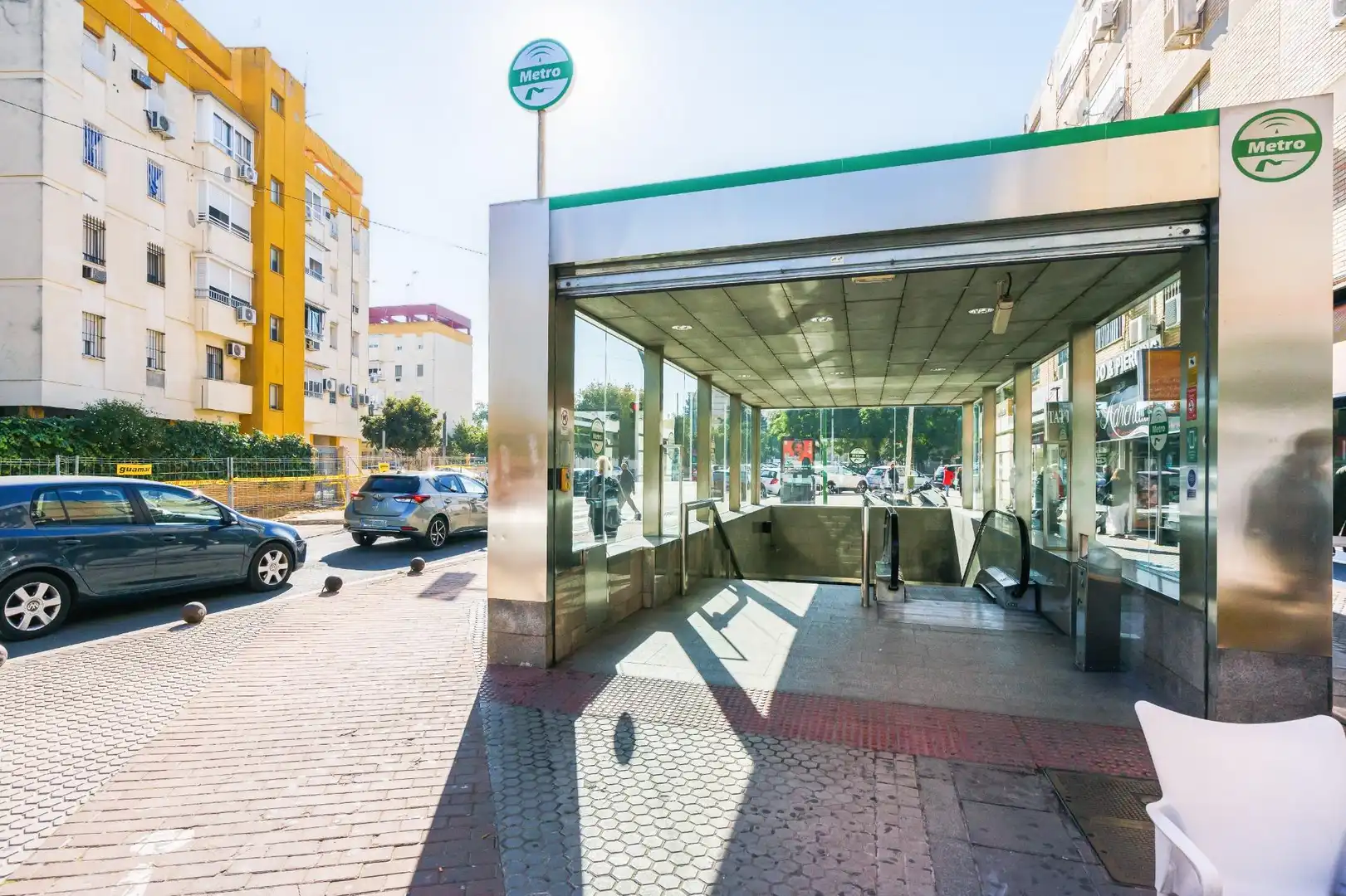 Exterior view of Flat for sale in Sevilla  with Air Conditioner, Furnished and Balcony