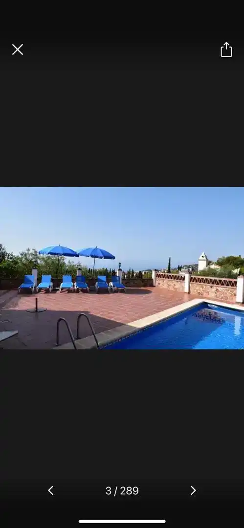 Schwimmbecken von Wohnung zur Miete in Frigiliana