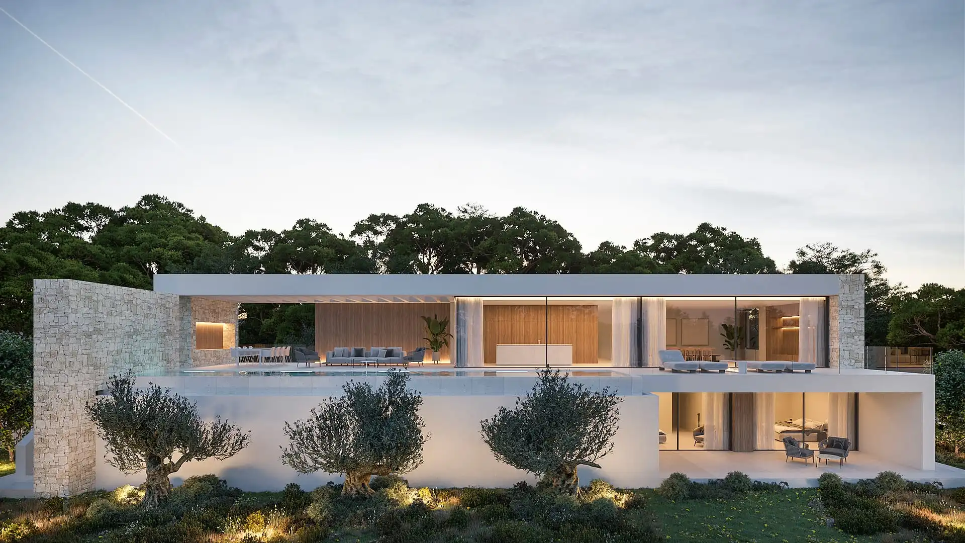 Exterior view of Houses for sale in Moraira