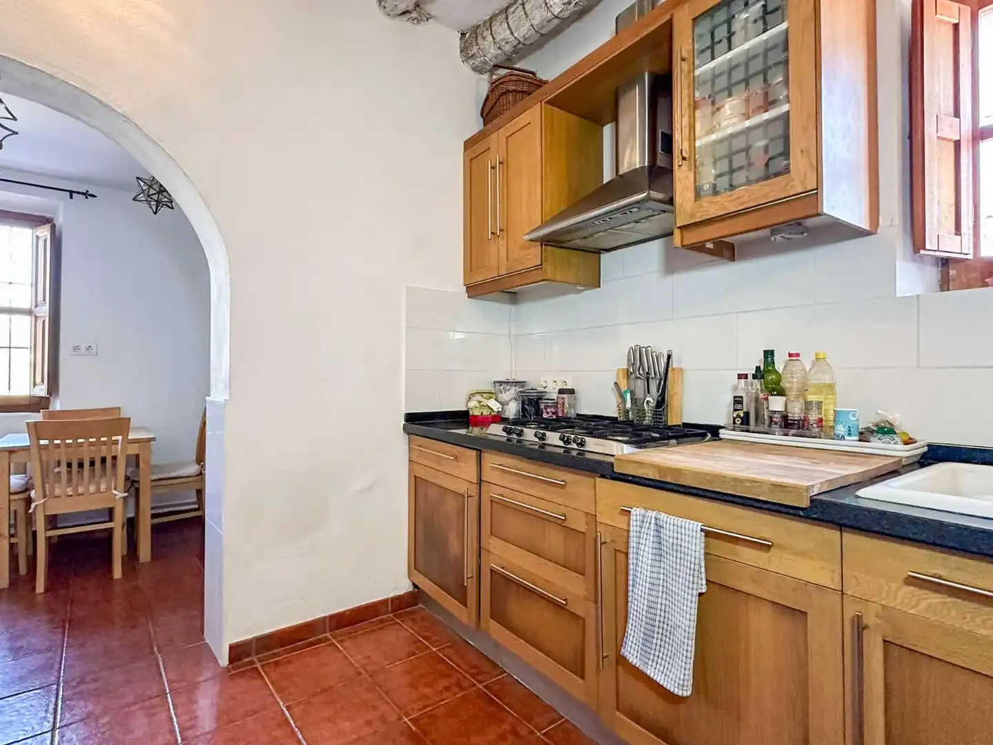 Cuina de Finca rústica en venda en Salobreña amb Aire condicionat, Terrassa i Traster