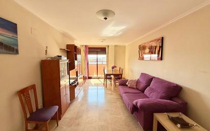 Living room of Flat to rent in  Valencia Capital  with Air Conditioner, Heating and Terrace