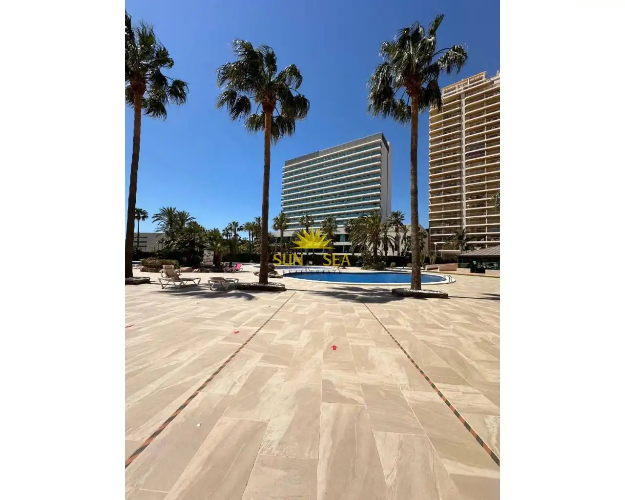 Vista exterior de Piso de alquiler en Calpe / Calp con Aire acondicionado, Calefacción y Jardín privado